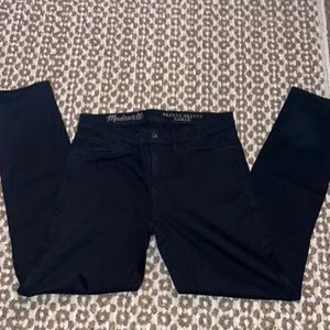 Black Madewell Skinny Skinny Angle jeans size 28
